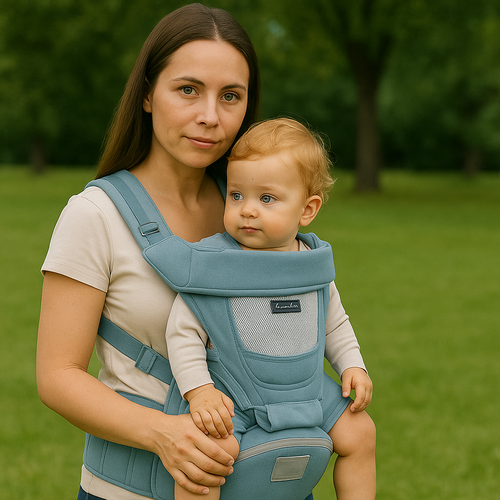 Baby Carrier with Hip Seat